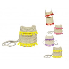 BORSA IN CARTA CON POM POM SM723 BORSA IN CARTA CON POM POM SM723